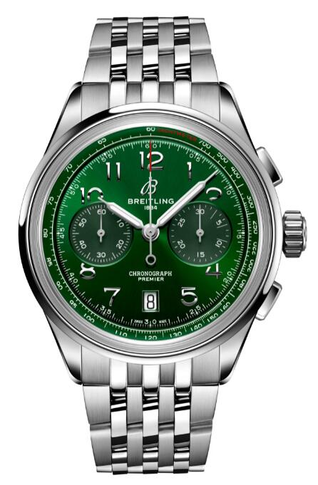 Review 2023 Breitling Premier B01 Chronograph 42 Replica Watch AB0145371L1A1